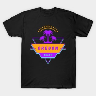 Oregon beach Vibes 80's 90's T-Shirt